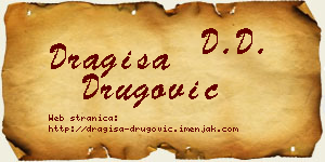 Dragiša Drugović vizit kartica